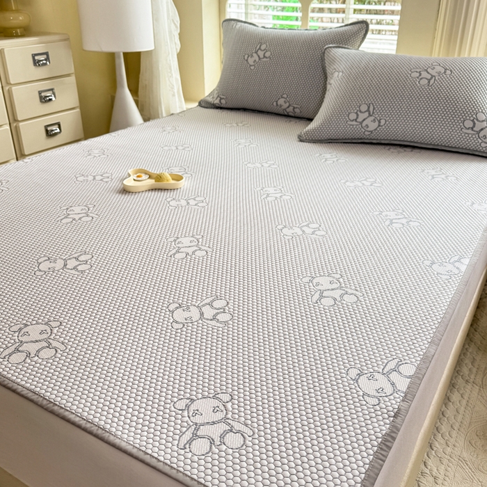 91家纺网 家纺一手货源 找家纺 （总）美达家纺 2025新品冰豆豆床垫凉席