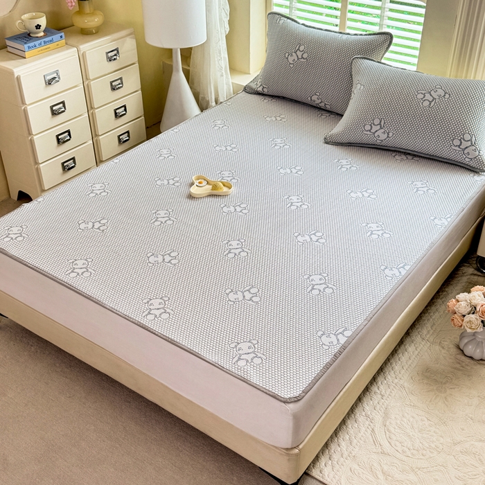 91家纺网 家纺一手货源 找家纺 （总）美达家纺 2025新品冰豆豆床垫凉席