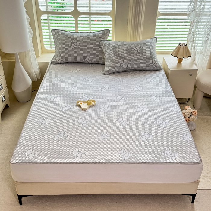 91家纺网 家纺一手货源 找家纺 （总）美达家纺 2025新品冰豆豆床垫凉席