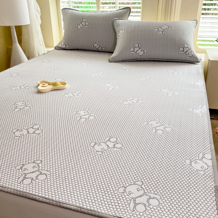 91家纺网 家纺一手货源 找家纺 （总）美达家纺 2025新品冰豆豆床垫凉席