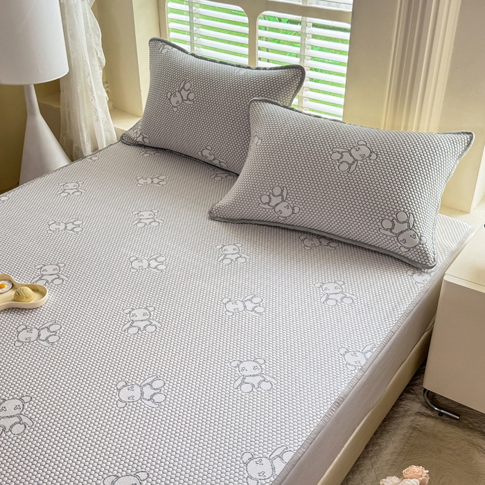 91家纺网 家纺一手货源 找家纺 （总）美达家纺 2025新品冰豆豆床垫凉席