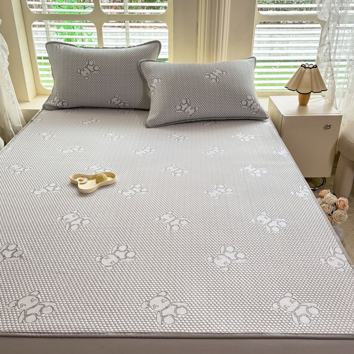 91家纺网 家纺一手货源 找家纺 （总）美达家纺 2025新品冰豆豆床垫凉席