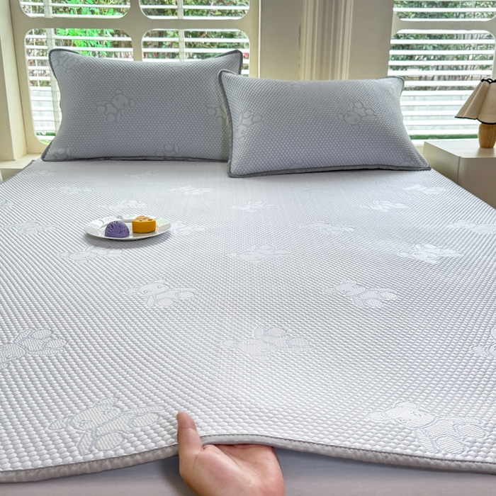 91家纺网 家纺一手货源 找家纺 （总）美达家纺 2025新品冰豆豆床垫凉席