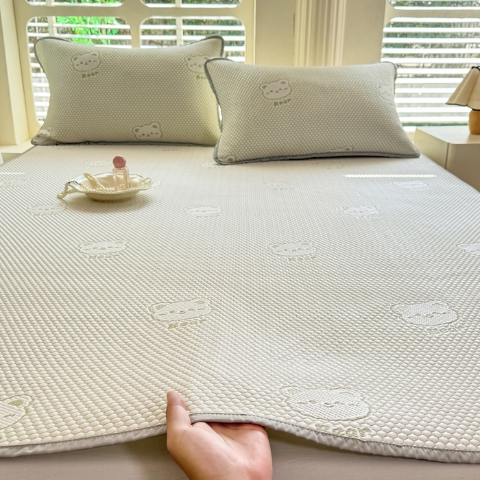 91家纺网 家纺一手货源 找家纺 （总）美达家纺 2025新品冰豆豆床垫凉席