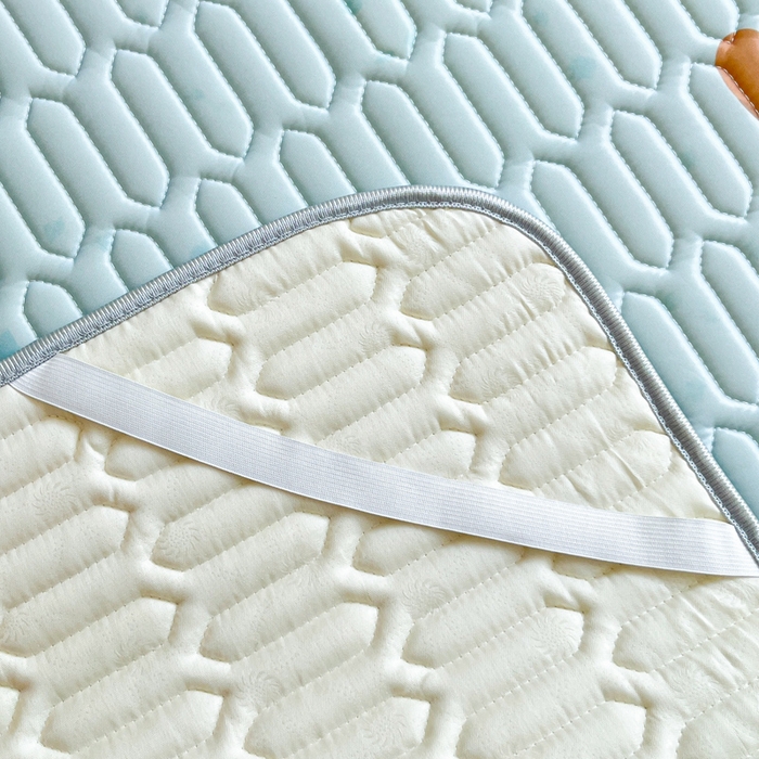 91家纺网 家纺一手货源 找家纺 沐慕 2025新款高克重小清新乳胶凉席-风格二 腊肠狗