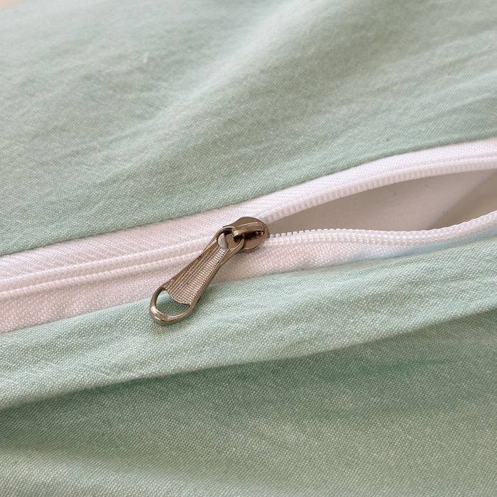 91家纺网 家纺一手货源 找家纺 娜娜 2025新款A类全棉色织水洗棉四件套 罗马系列-条纹蓝