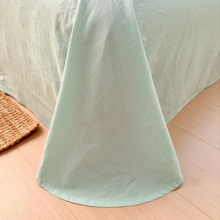 91家纺网 家纺一手货源 找家纺 娜娜 2025新款A类全棉色织水洗棉四件套 罗马系列-条纹蓝