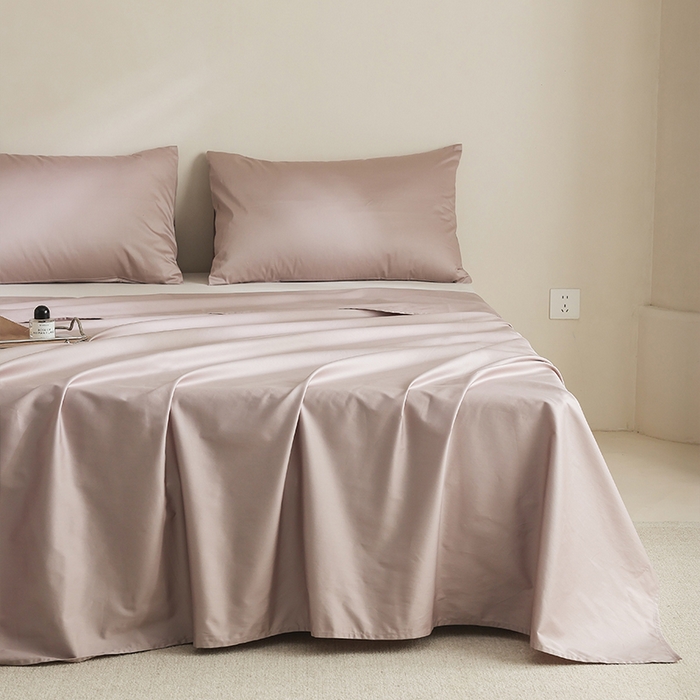 91家纺网 家纺一手货源 找家纺 （总）棉眠 2025新款长绒棉纯色单品系列-单床单