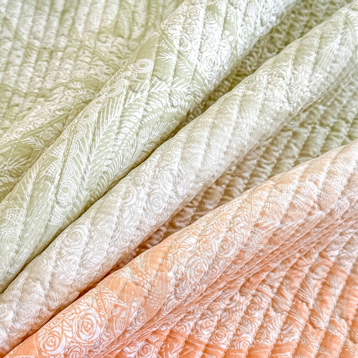 91家纺网 家纺一手货源 找家纺 恒尚居 2025新款双层纱小云棉床盖单床盖床盖单件 奇幻梦境--凤舞临沸