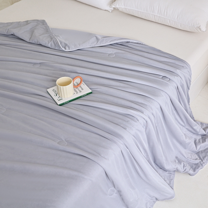 91家纺网 家纺一手货源 找家纺 （总）金帛坊 2025新款凉感丝氨纶夏被夏凉被空调被