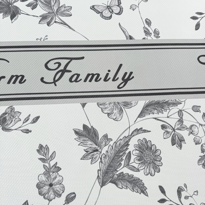 91家纺网 家纺一手货源 找家纺 慕梵家居 2025新款冰豆豆斜纹数码印花床笠款凉席席子三件套 蝶舞-灰