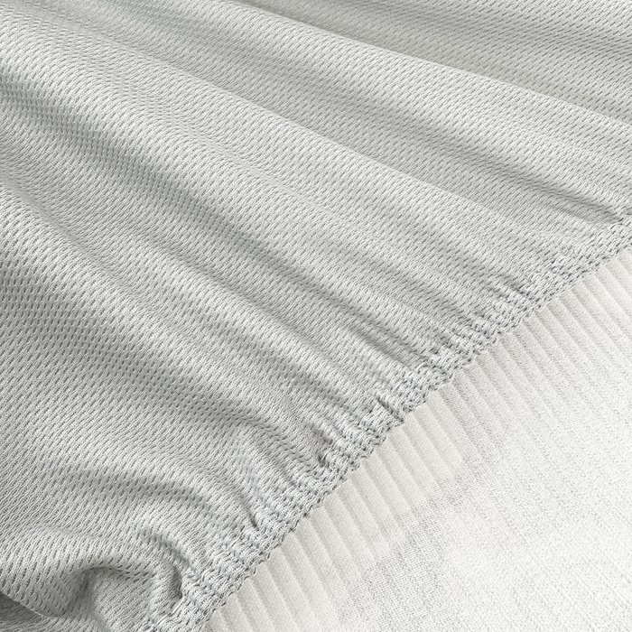 91家纺网 家纺一手货源 找家纺 慕梵家居 2025新款冰豆豆斜纹数码印花床笠款凉席席子三件套 可爱萌兔