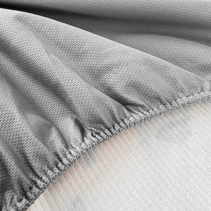 91家纺网 家纺一手货源 找家纺 慕梵家居 2025新款冰豆豆斜纹数码印花床笠款凉席席子三件套 熊宝宝-粉