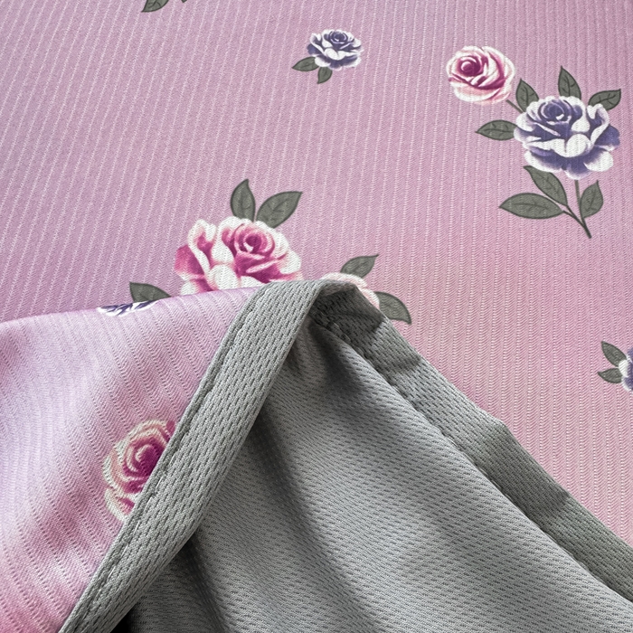 91家纺网 家纺一手货源 找家纺 慕梵家居 2025新款冰豆豆斜纹数码印花床笠款凉席席子三件套 紫洛米