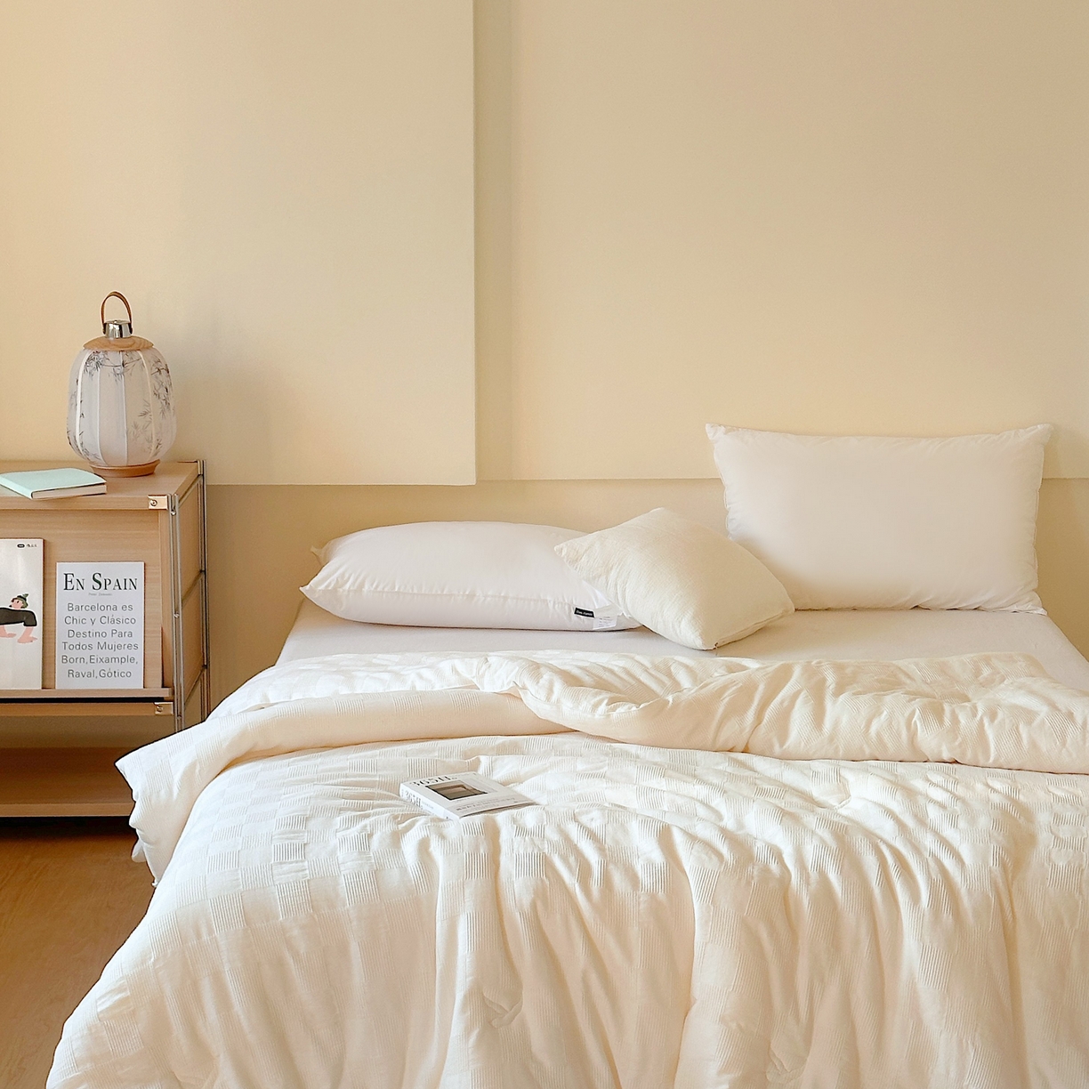 91家纺网 家纺一手货源 找家纺 （总）伟邦枕芯 2025新款高品质李冠奇大豆春秋被被子被芯