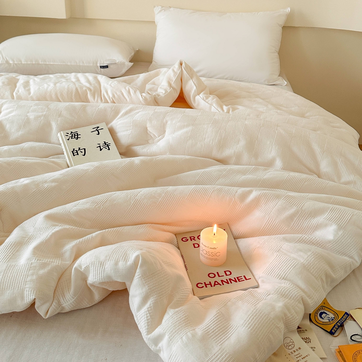 91家纺网 家纺一手货源 找家纺 （总）伟邦枕芯 2025新款高品质李冠奇大豆春秋被被子被芯