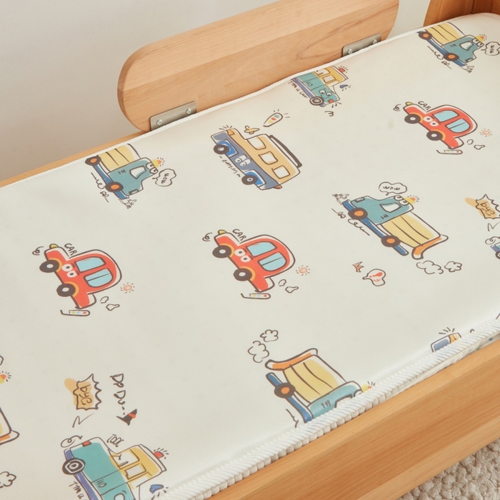 91家纺网 家纺一手货源 找家纺 （总）艾佳宝贝 2025春夏A类多动能儿童双面床垫冰丝凉席