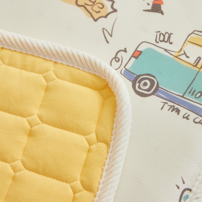 91家纺网 家纺一手货源 找家纺 （总）艾佳宝贝 2025春夏A类多动能儿童双面床垫冰丝凉席