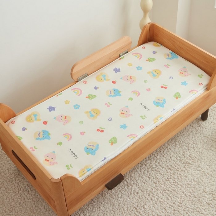 艾佳宝贝 2025春夏A类多动能儿童双面床垫冰丝凉席 贪吃蛇