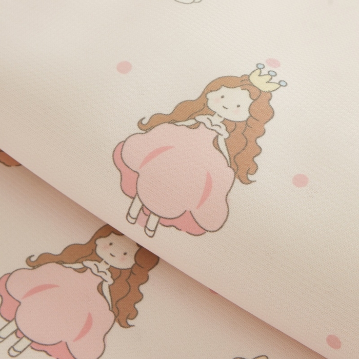 91家纺网 家纺一手货源 找家纺 艾佳宝贝 2025春夏A类多动能儿童双面床垫冰丝凉席 甜甜小公主