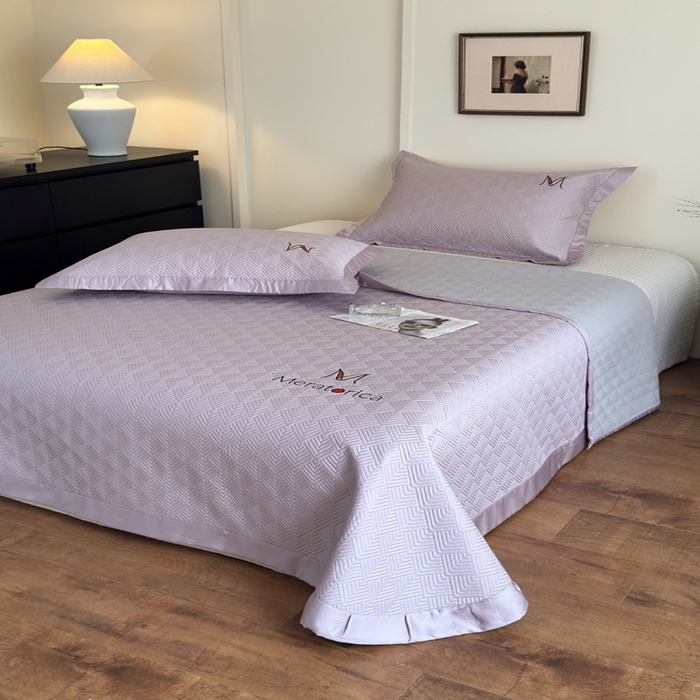 91家纺网 家纺一手货源 找家纺 （总）云雀 2025新款60S兰精天丝床盖(M系列)