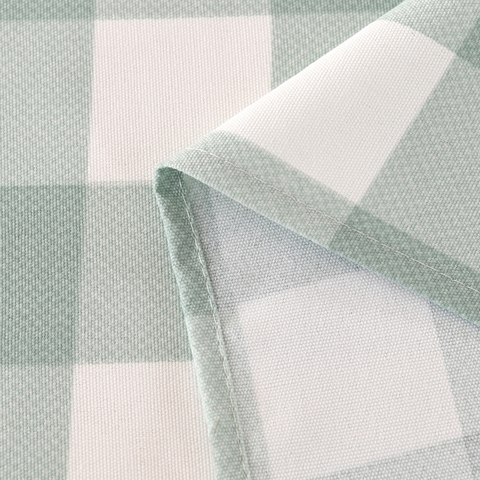 91家纺网 家纺一手货源 找家纺 牵依 2025新款工艺款老粗布床单系列三件套 欣绿