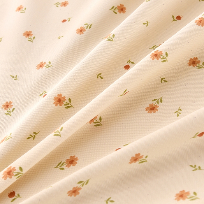 91家纺网 家纺一手货源 找家纺 牵依 2025新款工艺款老粗布床单系列三件套 幸福花