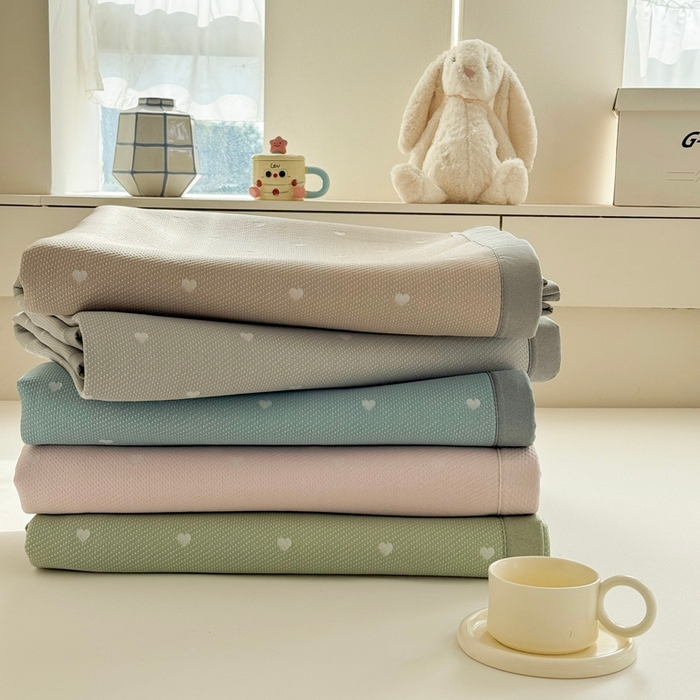 91家纺网 家纺一手货源 找家纺 （总）凉百百 2025新款3D豆豆凉席系列-繁心