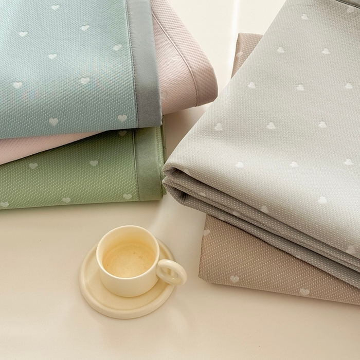 91家纺网 家纺一手货源 找家纺 凉百百 2025新款3D豆豆凉席系列-繁心 组合图