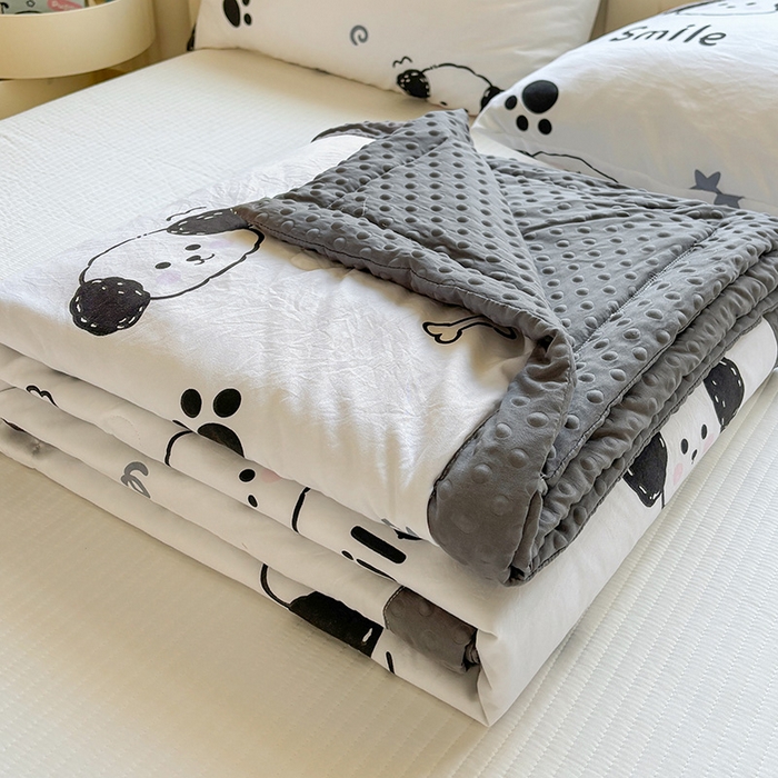 91家纺网 家纺一手货源 找家纺 （总）美梦里 2025春夏新款新疆棉花豆豆被夏被夏凉被空调被