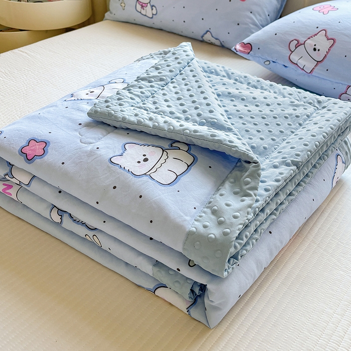 美梦里 2025春夏新款新疆棉花豆豆被夏被夏凉被空调被 奶呼呼（豆豆被）