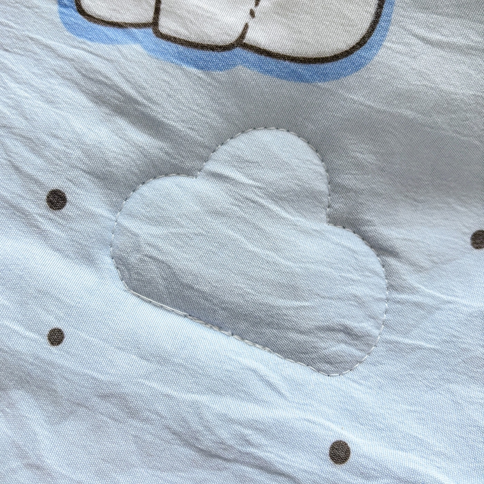 91家纺网 家纺一手货源 找家纺 美梦里 2025春夏新款新疆棉花豆豆被夏被夏凉被空调被 奶呼呼（豆豆被）