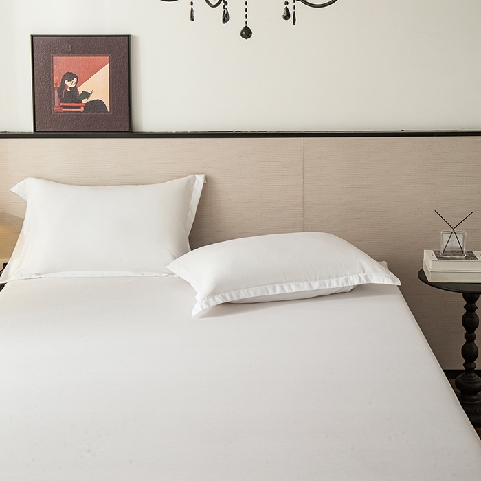 91家纺网 家纺一手货源 找家纺 2025外贸跨境电商亚马逊速卖通单床笠三件套欧美尺寸多多跨境平台TEMU希音虾皮 白色