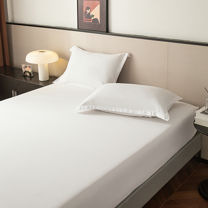 91家纺网 家纺一手货源 找家纺 2025外贸跨境电商亚马逊速卖通单床笠三件套欧美尺寸多多跨境平台TEMU希音虾皮 白色