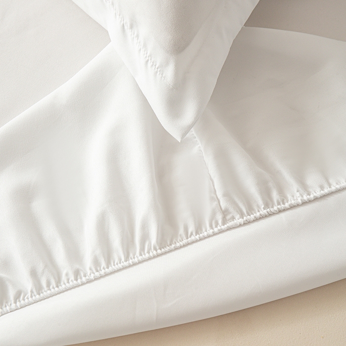 91家纺网 家纺一手货源 找家纺 2025外贸跨境电商亚马逊速卖通单床笠三件套欧美尺寸多多跨境平台TEMU希音虾皮 白色