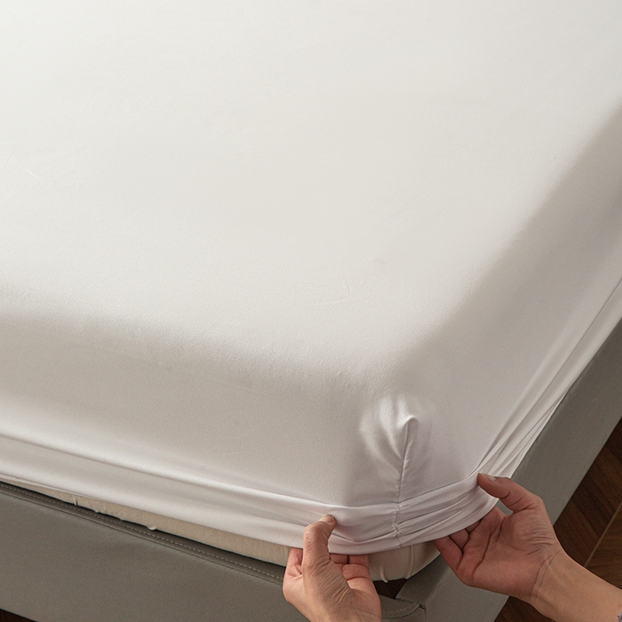 91家纺网 家纺一手货源 找家纺 2025外贸跨境电商亚马逊速卖通单床笠三件套欧美尺寸多多跨境平台TEMU希音虾皮 白色