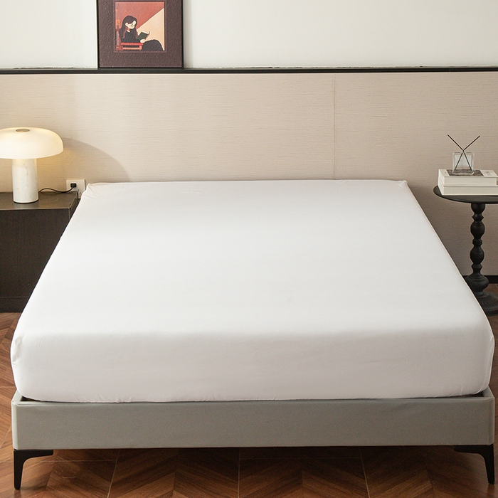 91家纺网 家纺一手货源 找家纺 2025外贸跨境电商亚马逊速卖通单床笠三件套欧美尺寸多多跨境平台TEMU希音虾皮 白色