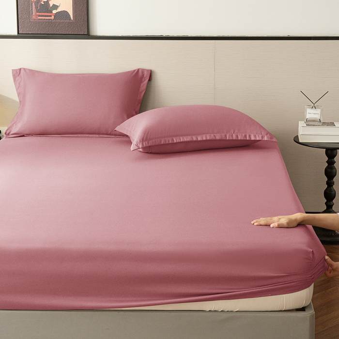 91家纺网 家纺一手货源 找家纺 2025外贸跨境电商亚马逊速卖通单床笠三件套欧美尺寸多多跨境平台TEMU希音虾皮 豆沙