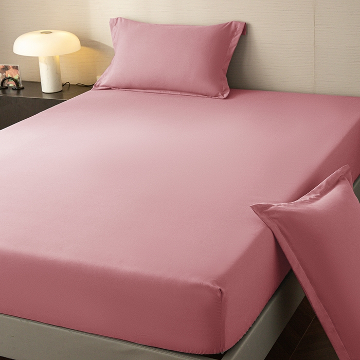 91家纺网 家纺一手货源 找家纺 2025外贸跨境电商亚马逊速卖通单床笠三件套欧美尺寸多多跨境平台TEMU希音虾皮 豆沙