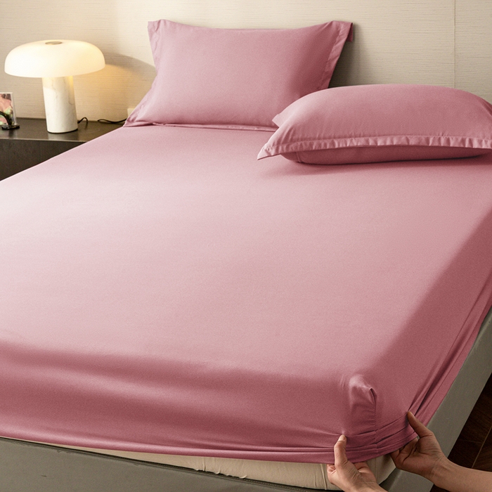 91家纺网 家纺一手货源 找家纺 2025外贸跨境电商亚马逊速卖通单床笠三件套欧美尺寸多多跨境平台TEMU希音虾皮 豆沙