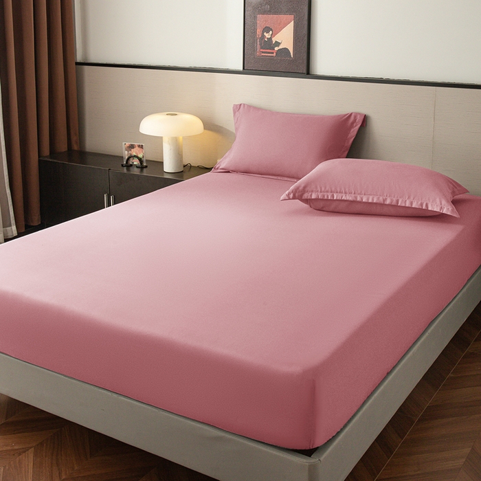 91家纺网 家纺一手货源 找家纺 2025外贸跨境电商亚马逊速卖通单床笠三件套欧美尺寸多多跨境平台TEMU希音虾皮 豆沙