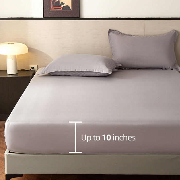 91家纺网 家纺一手货源 找家纺 2025外贸跨境电商亚马逊速卖通单床笠三件套欧美尺寸多多跨境平台TEMU希音虾皮 浅灰