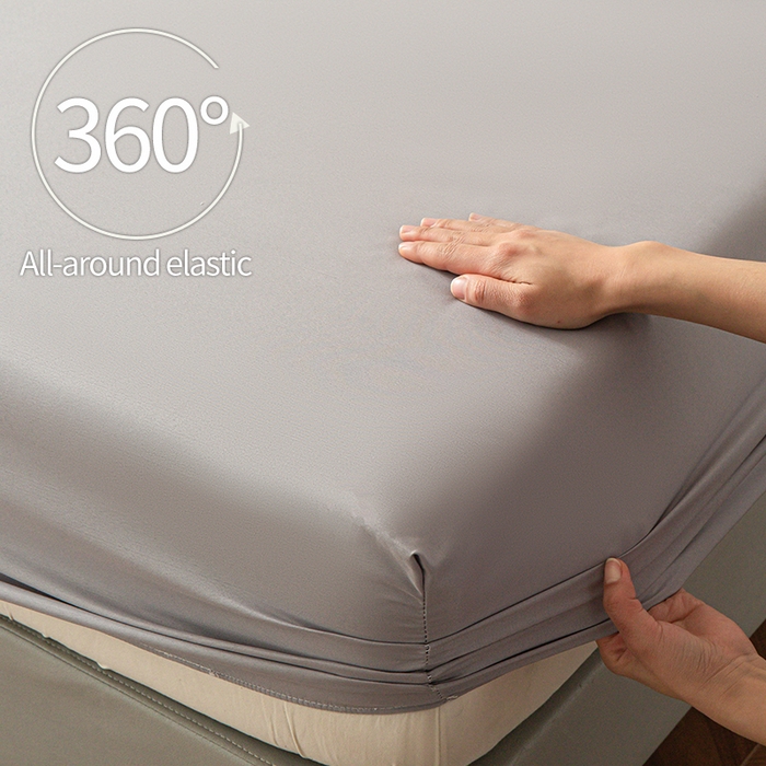 91家纺网 家纺一手货源 找家纺 2025外贸跨境电商亚马逊速卖通单床笠三件套欧美尺寸多多跨境平台TEMU希音虾皮 浅灰