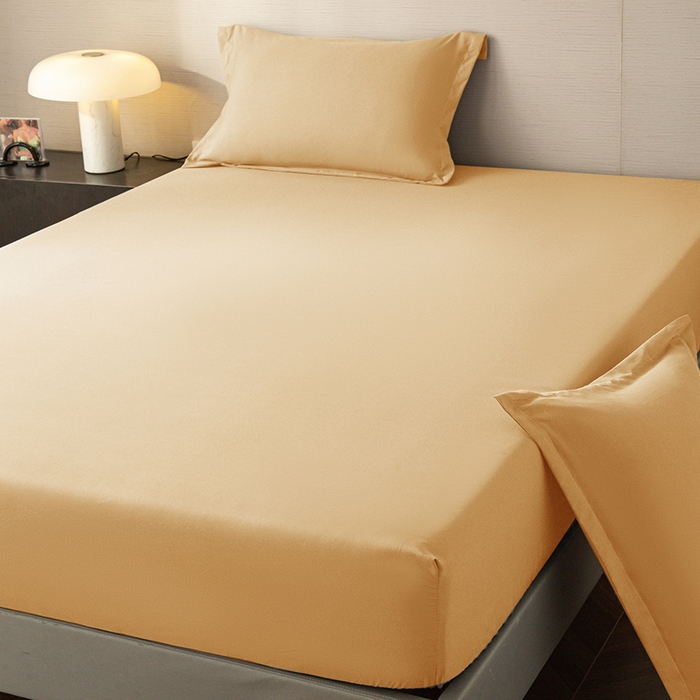 91家纺网 家纺一手货源 找家纺 2025外贸跨境电商亚马逊速卖通单床笠三件套欧美尺寸多多跨境平台TEMU希音虾皮 卡其