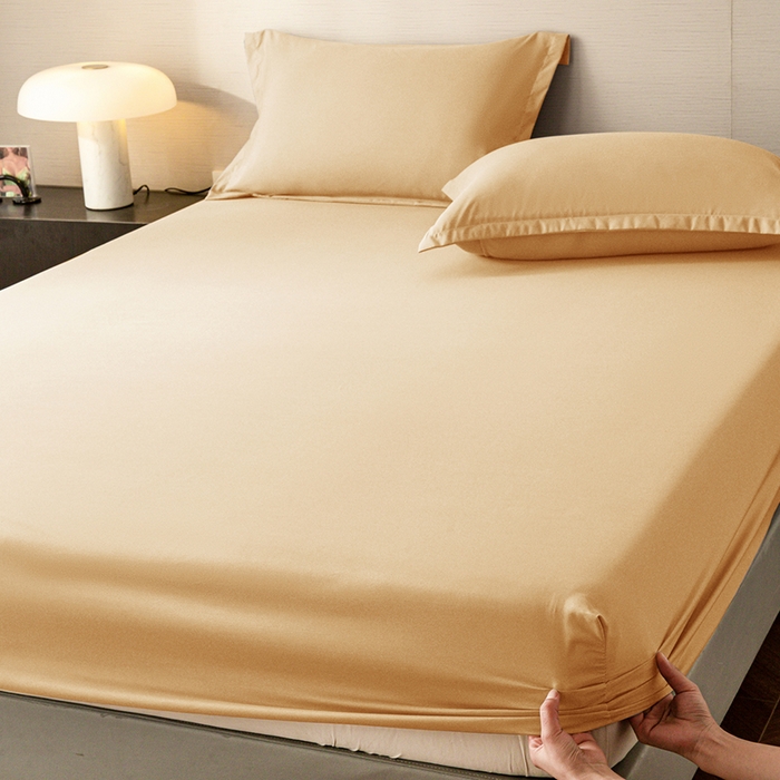 91家纺网 家纺一手货源 找家纺 2025外贸跨境电商亚马逊速卖通单床笠三件套欧美尺寸多多跨境平台TEMU希音虾皮 卡其