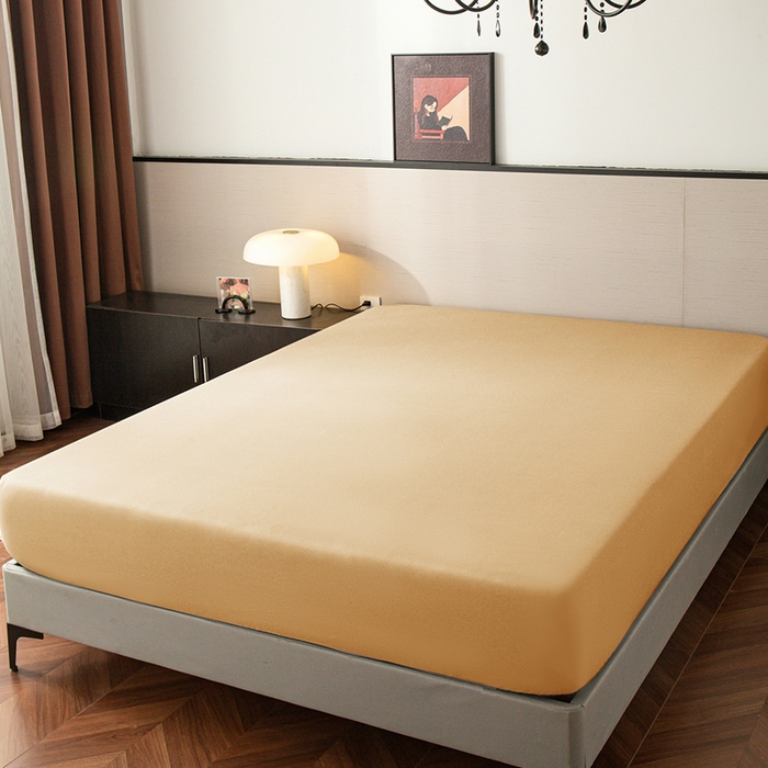 91家纺网 家纺一手货源 找家纺 2025外贸跨境电商亚马逊速卖通单床笠三件套欧美尺寸多多跨境平台TEMU希音虾皮 卡其