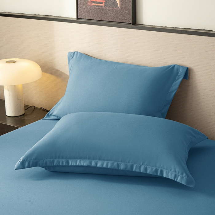 91家纺网 家纺一手货源 找家纺 2025外贸跨境电商亚马逊速卖通单床笠三件套欧美尺寸多多跨境平台TEMU希音虾皮 蓝色