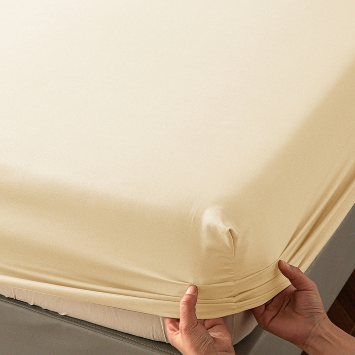 91家纺网 家纺一手货源 找家纺 2025外贸跨境电商亚马逊速卖通单床笠三件套欧美尺寸多多跨境平台TEMU希音虾皮 米黄