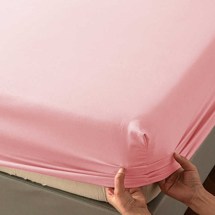 91家纺网 家纺一手货源 找家纺 2025外贸跨境电商亚马逊速卖通单床笠三件套欧美尺寸多多跨境平台TEMU希音虾皮 浅粉