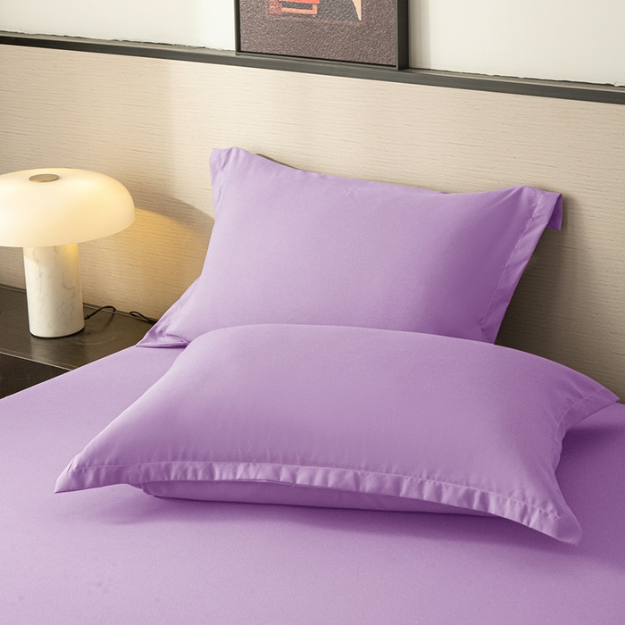 91家纺网 家纺一手货源 找家纺 2025外贸跨境电商亚马逊速卖通单床笠三件套欧美尺寸多多跨境平台TEMU希音虾皮 紫色